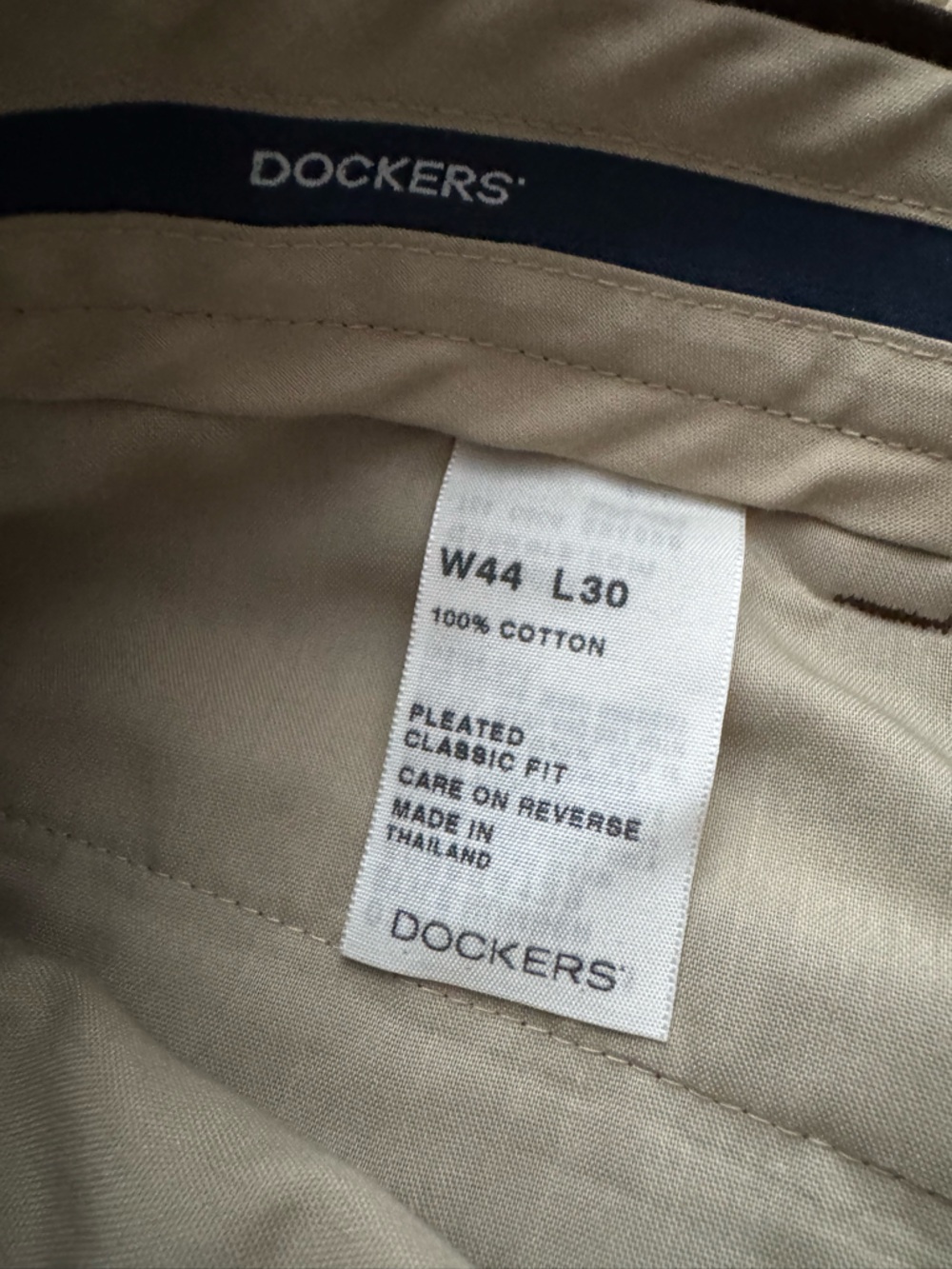 Dockers Men's Dress Pants - Brown - Picture 4 of 4